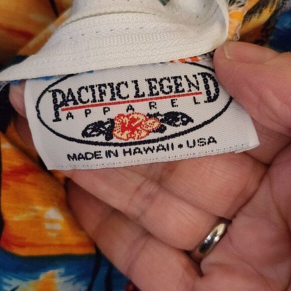 Pacific Legend Blue Pacific Sarong Dress Size XL - Picture 5 of 6